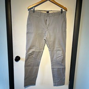 J. Crew 250 slim fit stretch chino. Light blue 33X30